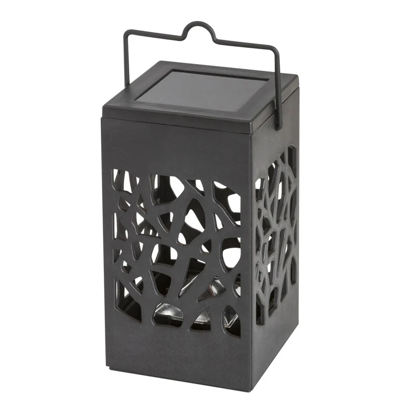 Lampe solaire Mora, 1 lm, indice de protection IP23, couleur noire, LED 0,07 W, 8948
