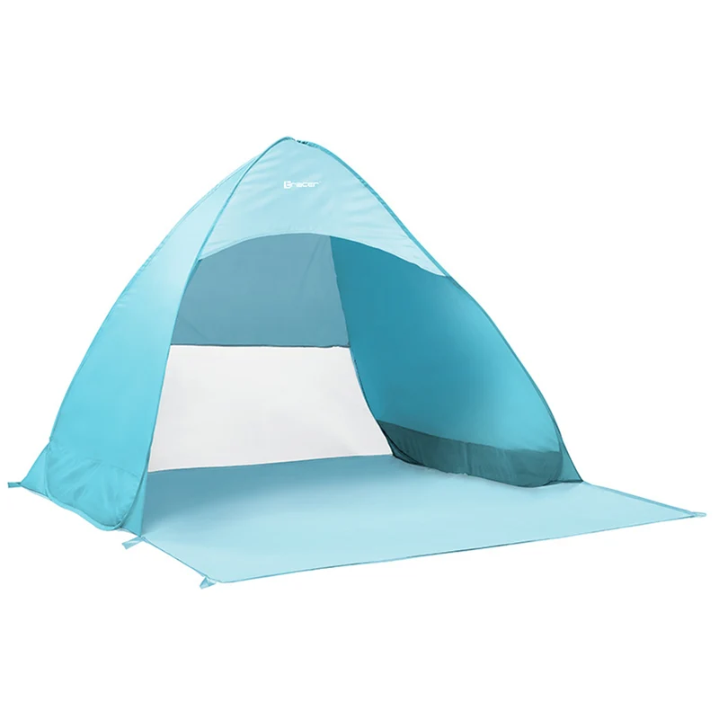 Tente de plage Tente de camping à ouverture instantanée Tente de camping portable automatique Tente pliante pour l'extérieur 160 x 150 x 115cm