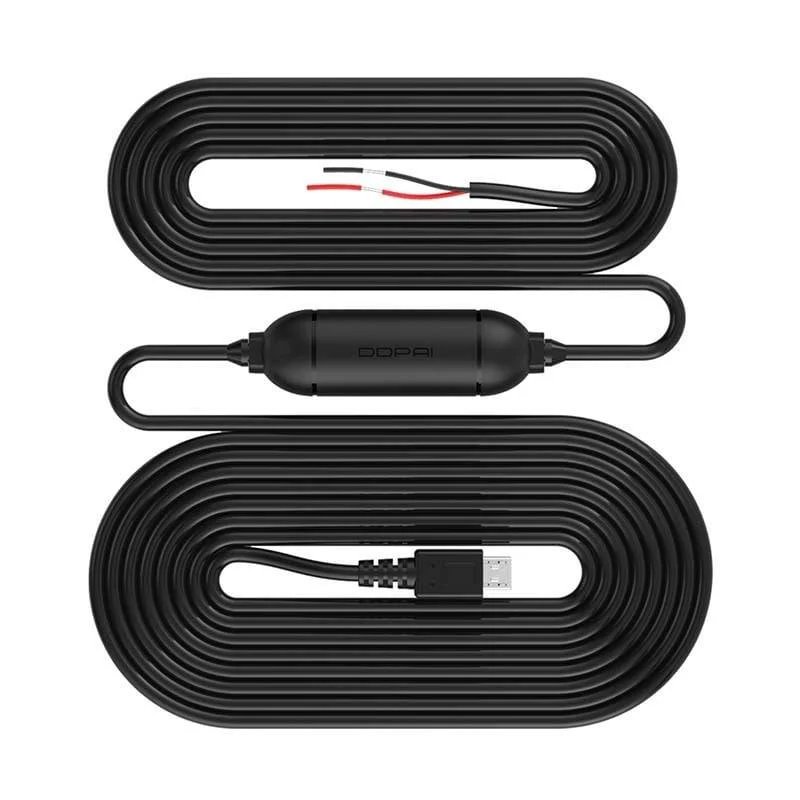 DDPAI Mini Dashcam Continue Voeding Hardwire Kabel Voeding Micro USB