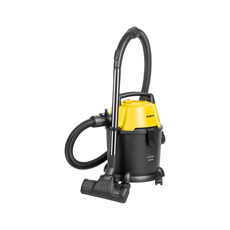 Rebel Wet & Dry Industriële Nat en Droog Stofzuiger - Bouwstofzuiger 15L 1400W - Krachtige Multifunctionele Zuiger