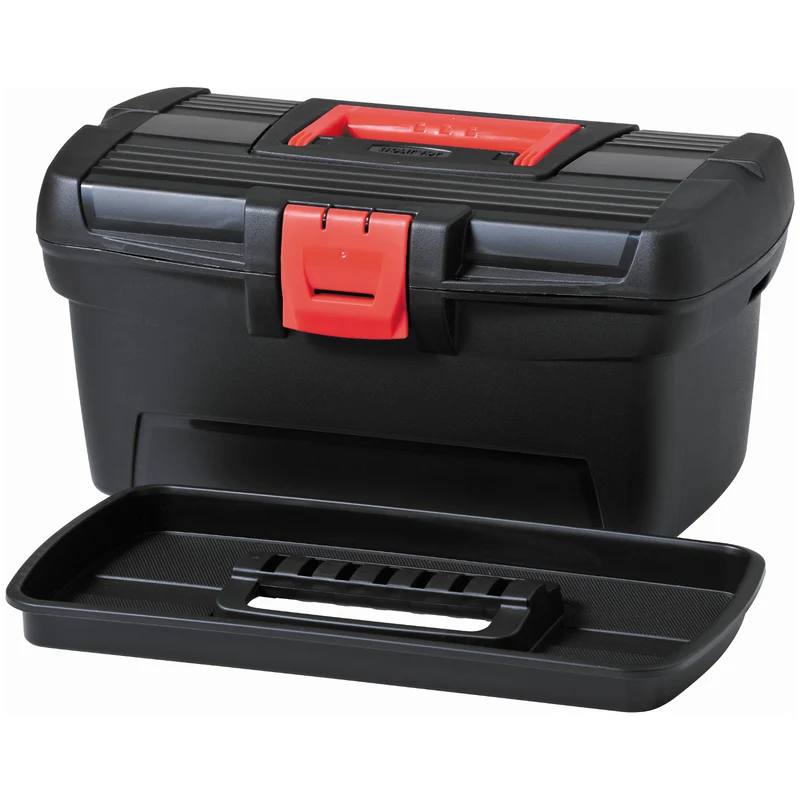Boîte à outils Curver, organiseur à compartiments, noir, Herobox Basic 13'' 221694
