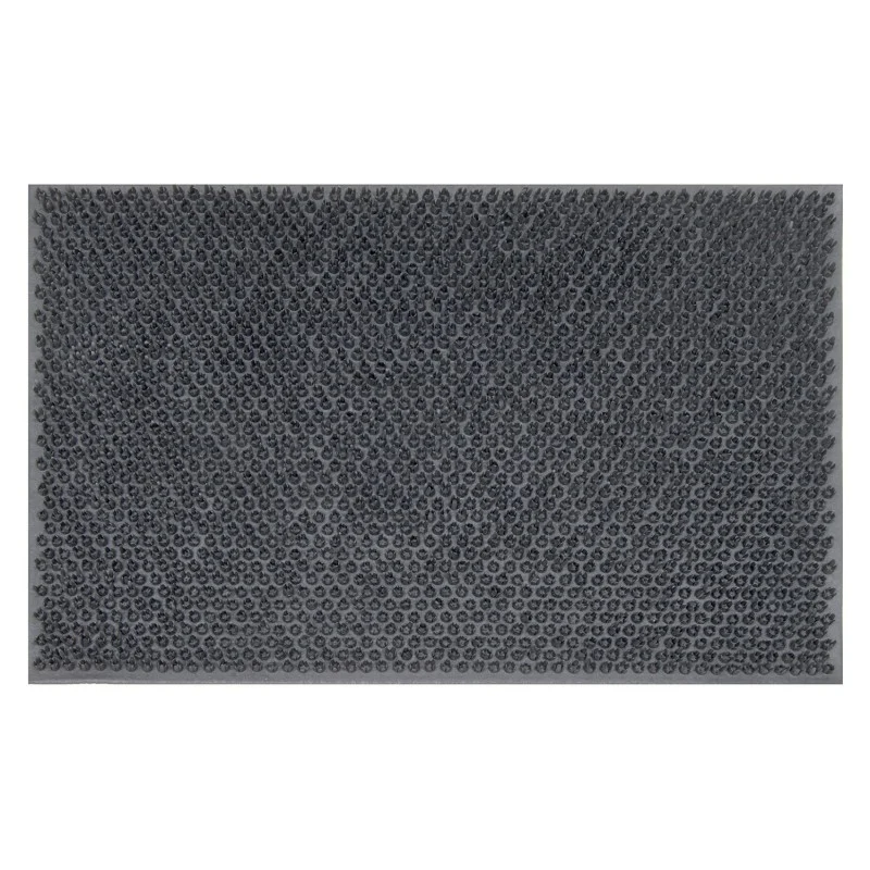 Rubberen Deurmat Buiten 40x60 cm – Antislip Buitenmat Grijs