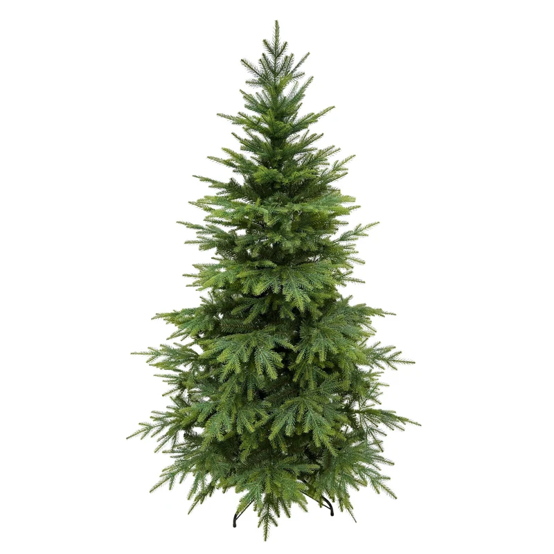 Sapin de Noël artificiel Virpol, épicéa du Caucase, support en métal, 190 cm