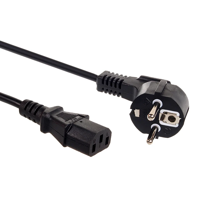 Câble d'alimentation 3pin UE longueur de la prise 3m Maclean MCTV-692