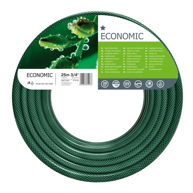 Tuyau d'arrosage 3/4" Cellfast Economic 25m 3 couches