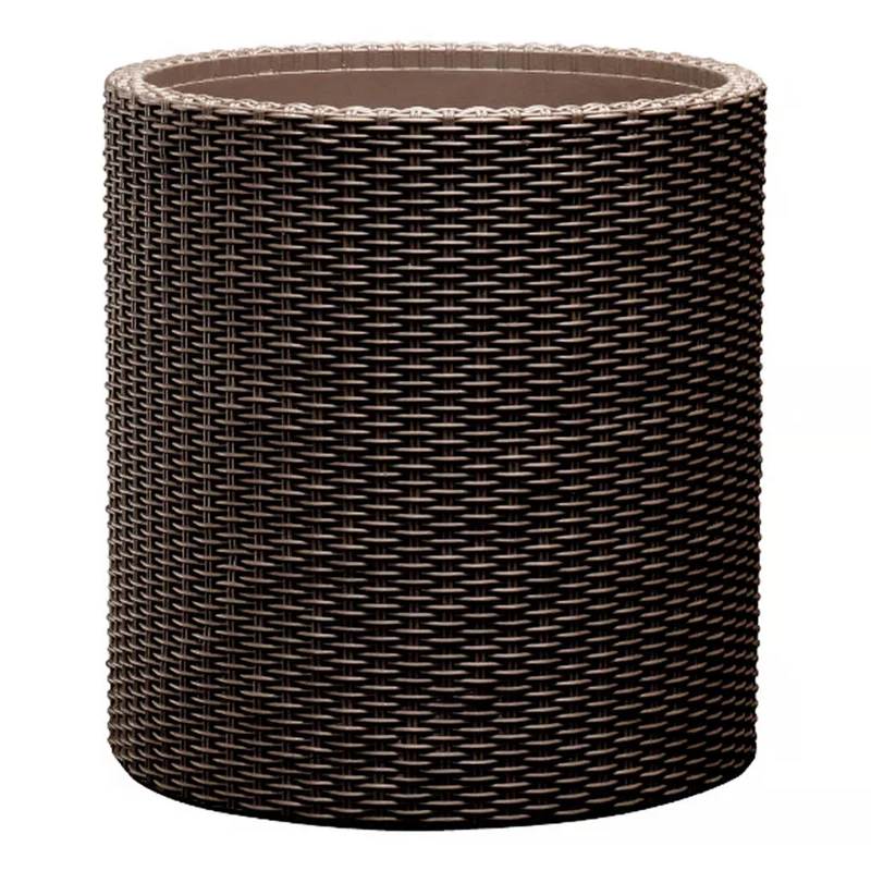 Keter pot de fleurs, rond, diamètre 43,7 cm, bronze, Cylinder Planter L