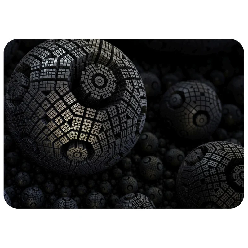 Sous-main Bertoni, en feutre, 50x70 cm, Fractal