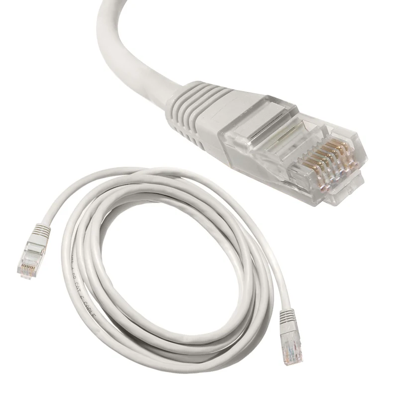 LAN PRO CÂBLE RÉSEAU. ETHERNET RJ45 UTP CAT6 3M Maclean MCTV-660 en gris