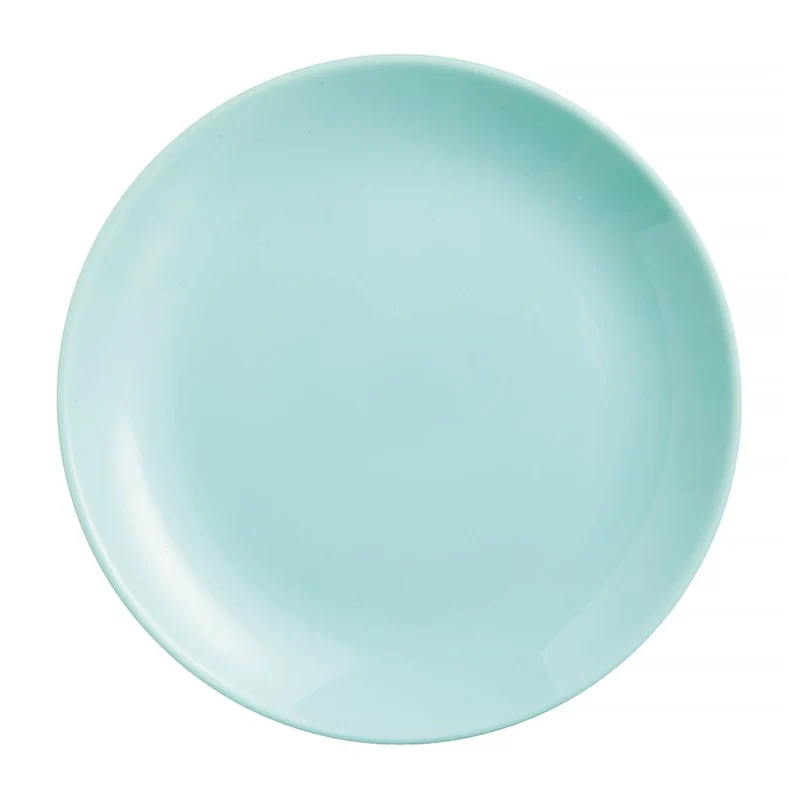 Assiette à dîner Luminarc, turquoise, ronde, 25 cm, Diwali