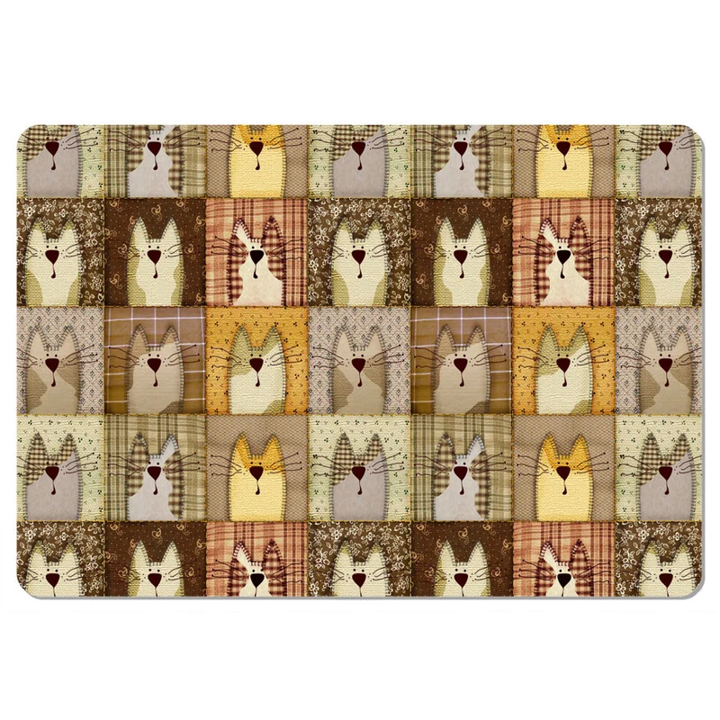 Sous-main Bertoni, en feutre, 50x70 cm, Pexeso Beige