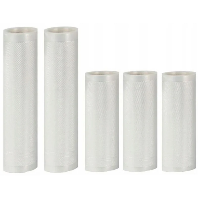 Kit universel de film Camry pour scelleuses sous vide (2 rouleaux 28x300cm + 3 rouleaux 20x300cm)