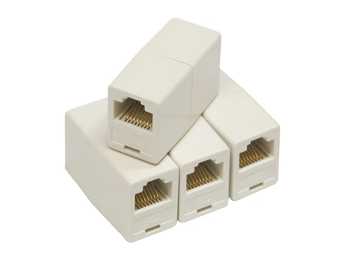 Connecteur d'or RJ-45 Canon socket-socket 8p8c RJ45
