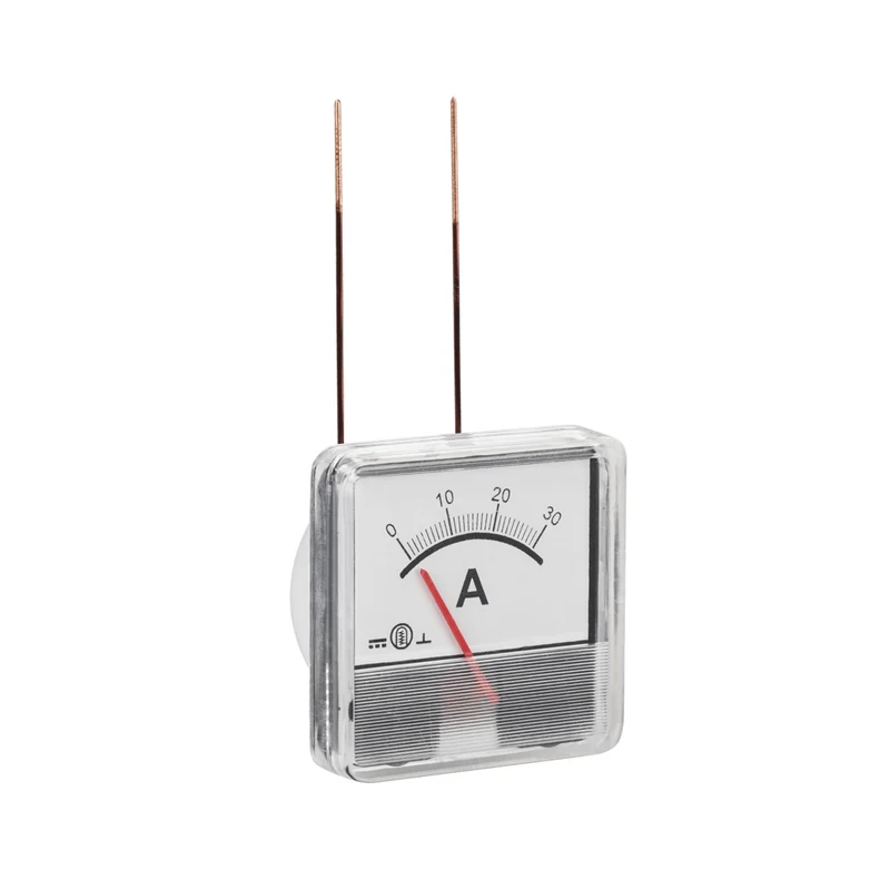 Indicateur analogique de courant continu 0-30A carré MIE2135