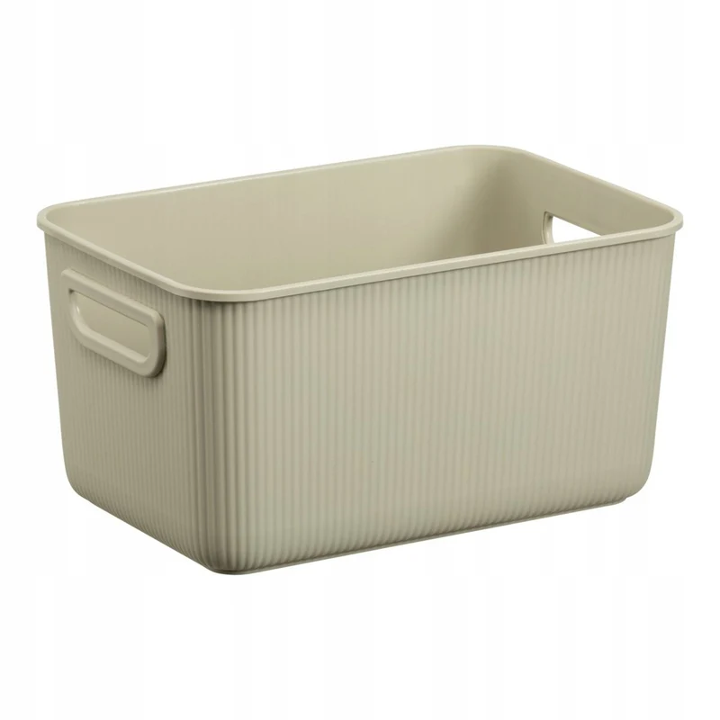 Akita Plast Récipient de stockage Team, beige, 5L, 100% recyclé, 60830802