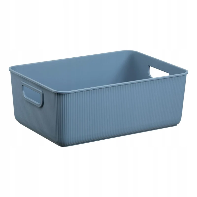 Akita Plast Conteneur de stockage Team, bleu, 10L, 100% recyclé, 60840800