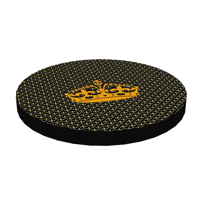 Lit / matelas pour chat Bertoni, en mousse élastique, diamètre 55 cm, design Crown, Ring