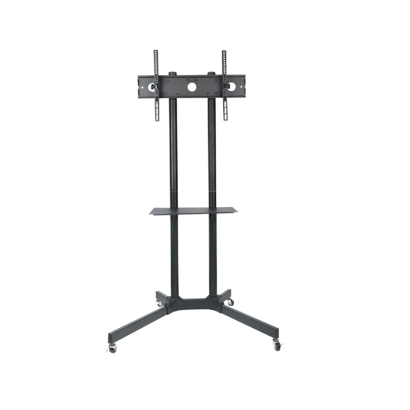 Support TV universel avec étagère Support TV 30-65sur pied Support VESA 600x400 jusqu'à 60kg