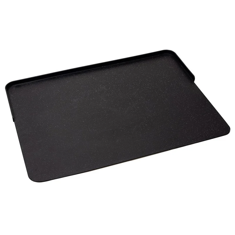 Tabouret de cuisine Practic, silicone, 52,5 x 40,5 cm, noir cosmos, FLEXI L