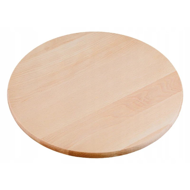 Plateau tournant Practic, pour servir des amuse-bouches ou des pizzas, en bois de hêtre, diamètre 40 cm, 20090700