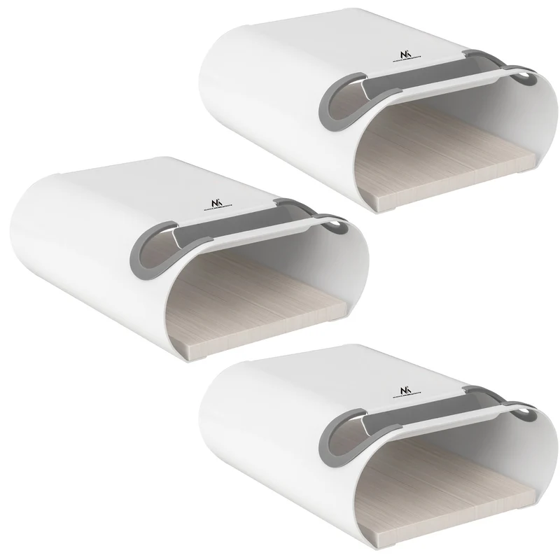 Support mural pour vélo Maclean, charge max. 25 kg, MC-466, lot de 3