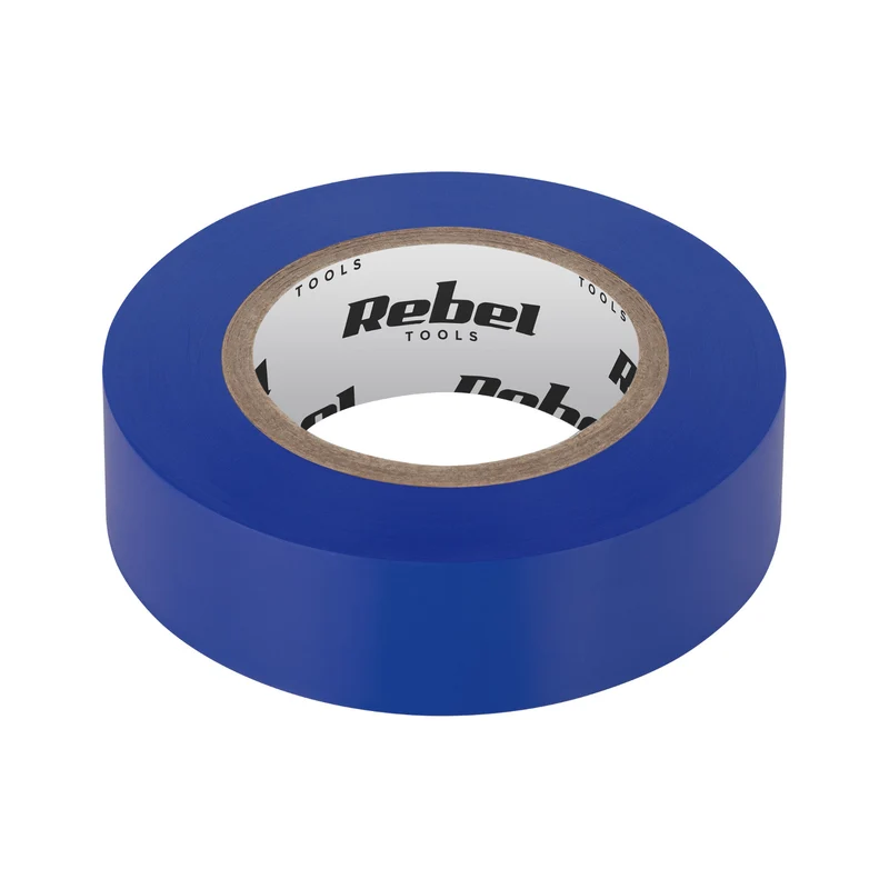 Ruban isolant adhésif REBEL (0,13 mm x 19 mm x 20 yd) bleu