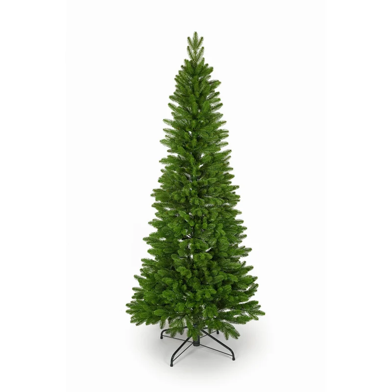 Arbre de Noël artificiel, épicéa colonnaire, branches PE, hauteur 180 cm