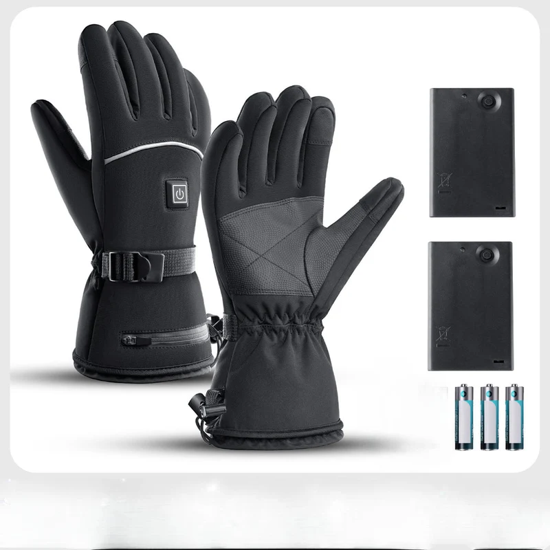 Elektrische Winterhandschoenen - Verwarmd | 3 Temperatuurkeuzes | Waterdicht