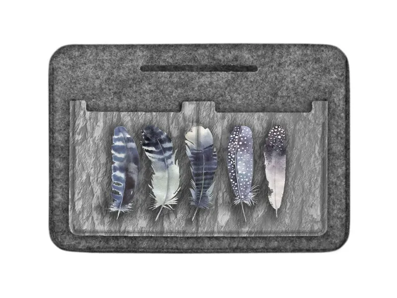 Organiseur de sacs Bertoni Premium Classeur de sacs à main, en feutre, motif Fly Away
