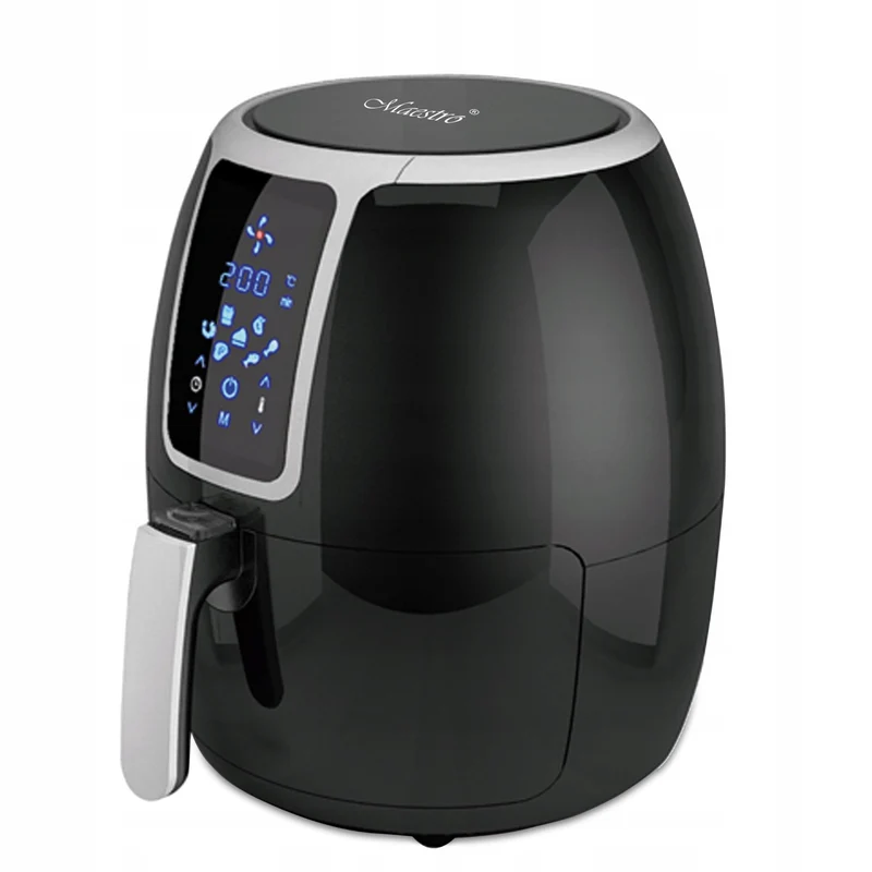 Friteuse sans graisse Maestro, 1500W, 3.7L, noir, MR-756