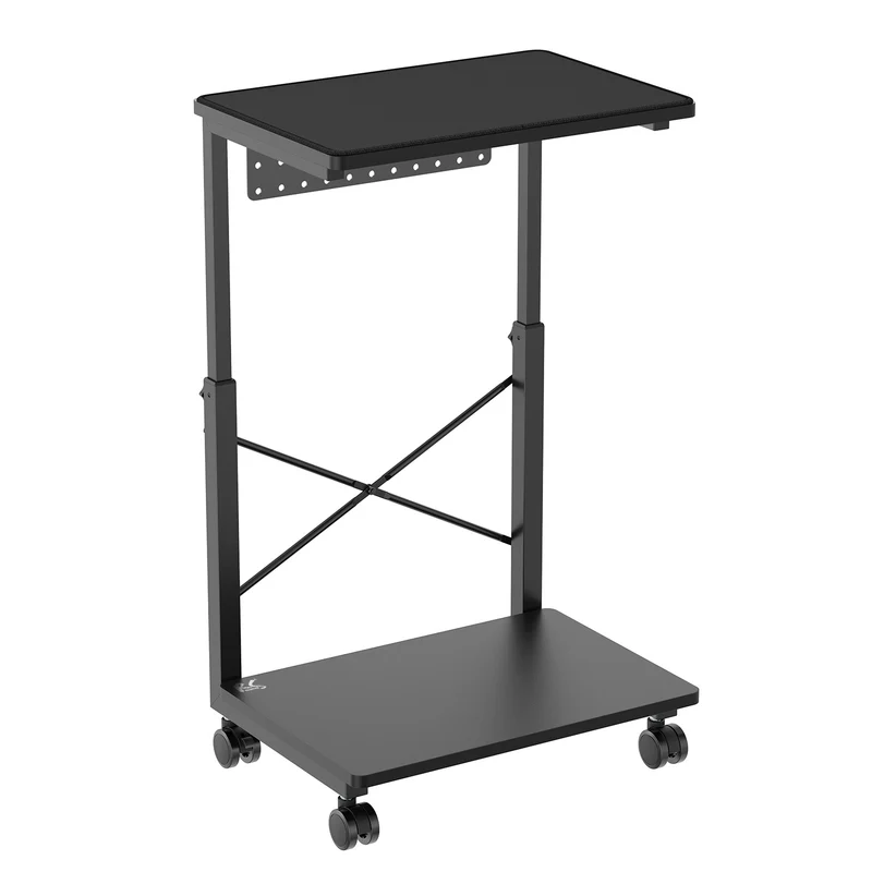 Chariot pour ordinateur CPU avec étagère NanoRS, 80kg max, hauteur réglable 550~850mm, RS430