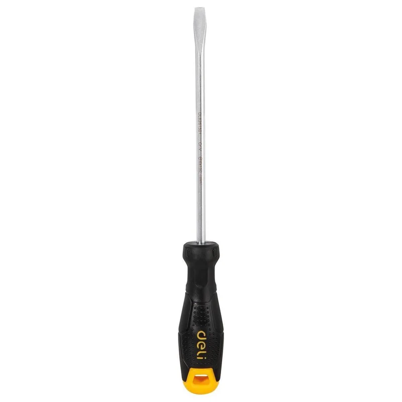 Deli Tools Platte Schroevendraaier 6x150mm EDL6261501 (Zwart) [Gereedschappen - Deli]