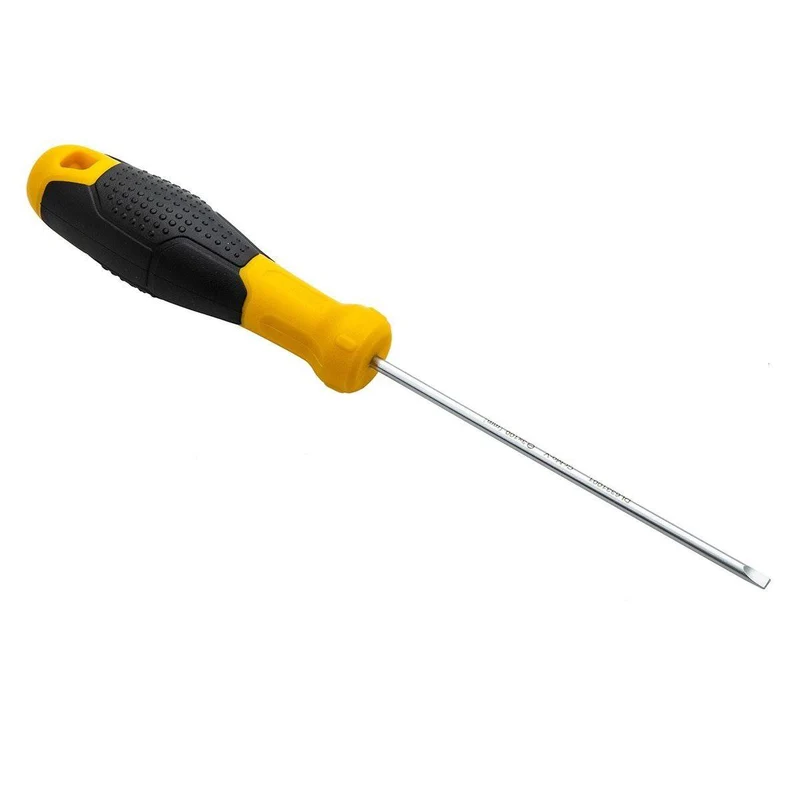 Deli Tools Platte Schroevendraaier 3x100mm EDL6331001 (Geel) [Gereedschappen - Deli]