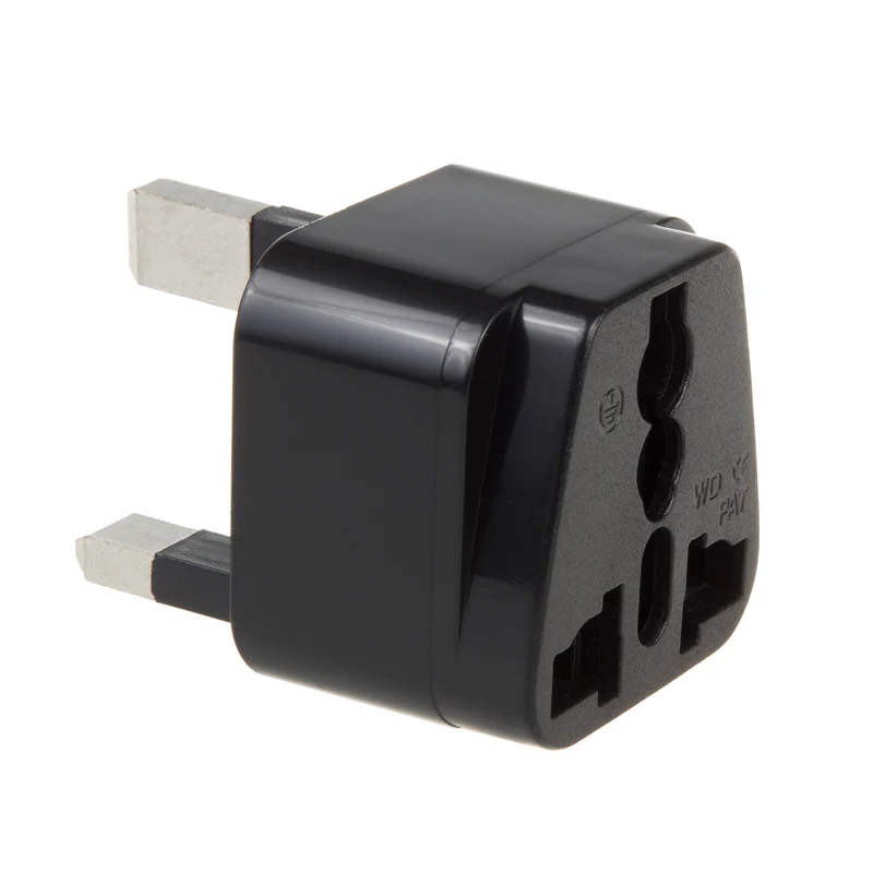 Adapteur de prise de voyage EU vers PLUG UK Maclean MCE154