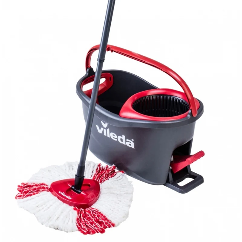 Ensemble de vadrouille rotative Vileda Easy W&C Turbo box