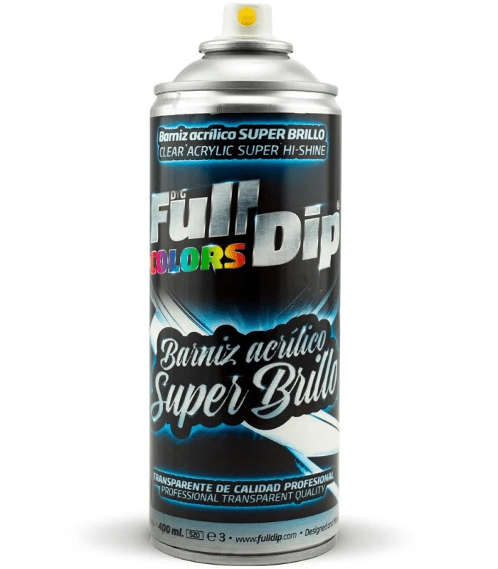 FullDip Gloss Acrylvernis Bescherming 400ml Spuitbus Spray - Warmtebestendige Glans Lak
