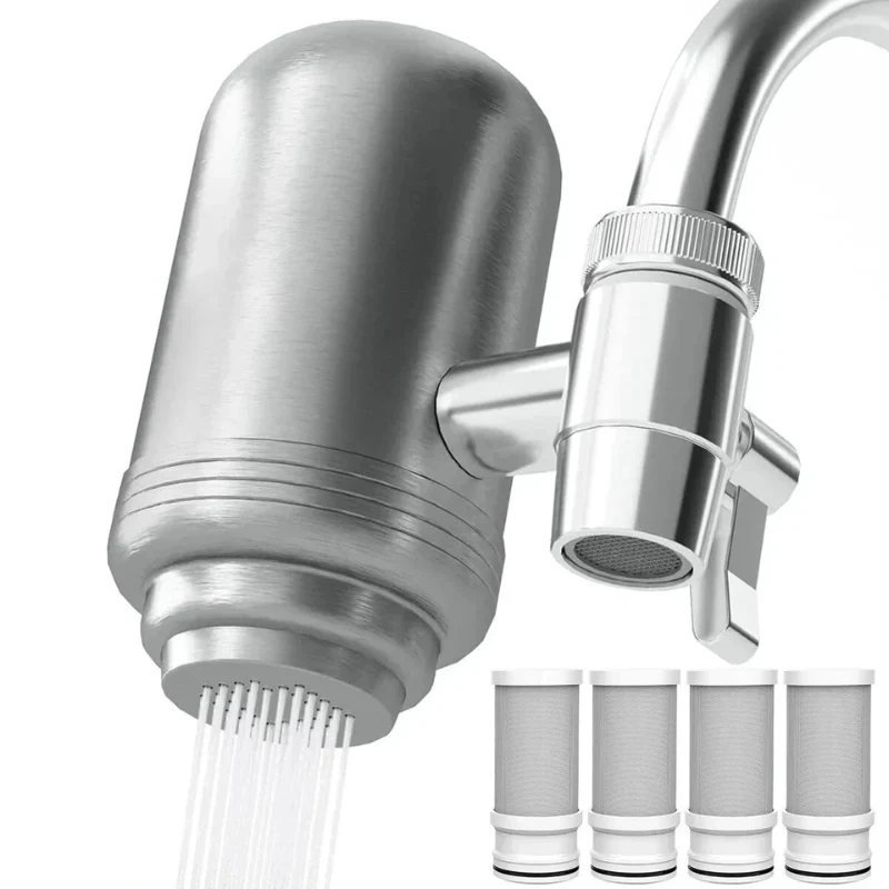 CleanFlow - Luxe RVS Waterfilter voor Kristalhelder Drinkwater