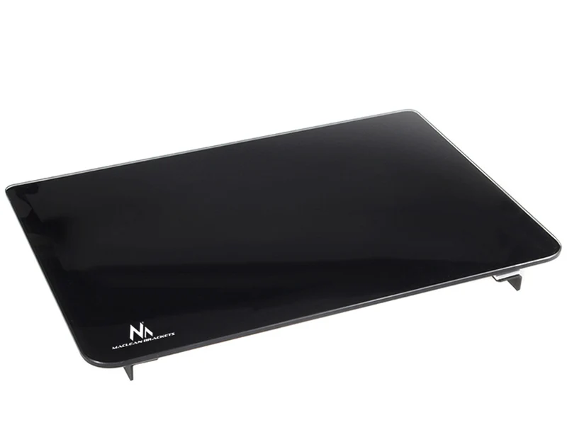 Support étagère pour équipement RTV DVD en verre max 8 kg Maclean MC-629