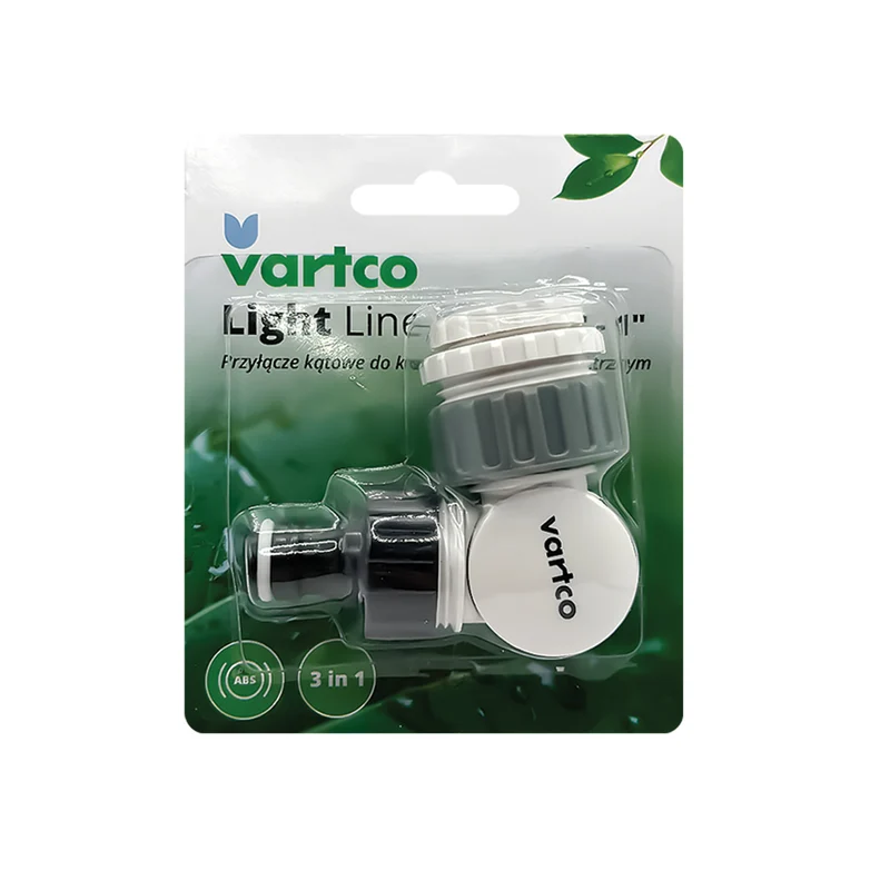 Raccord Agaplast, coudé, pour robinet à filetage femelle, 1/2"-3/4"-1", LL01-023