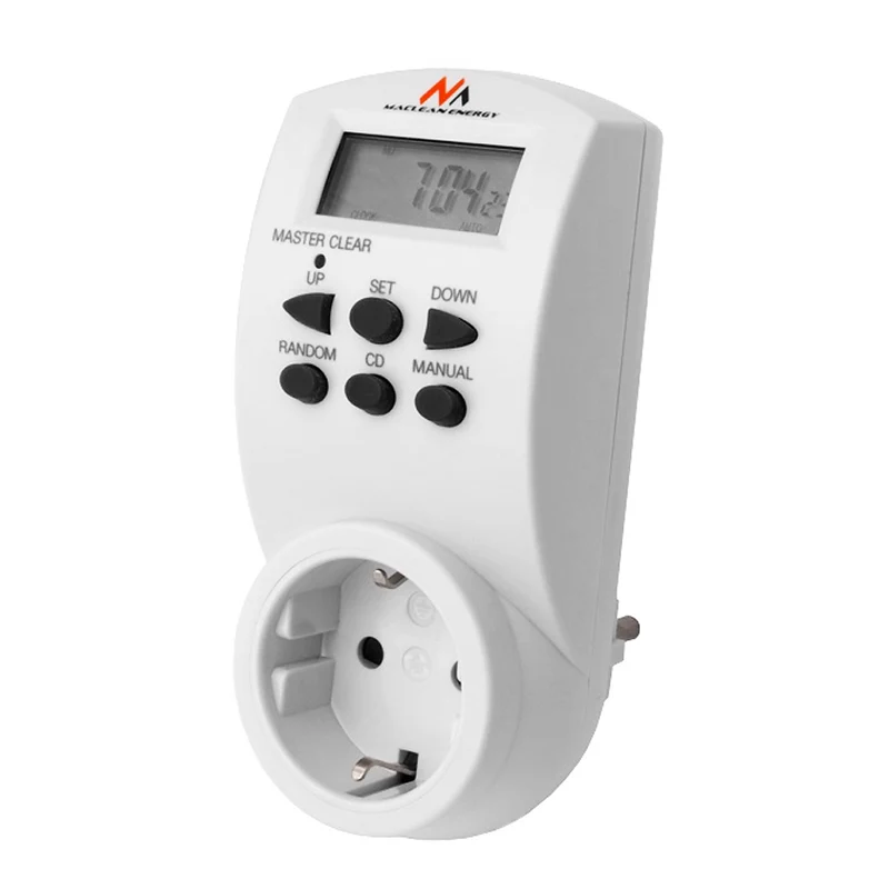 Minuteur Electrique Hebdomadaire contrôl de vos appareils 220-240V, 16A 160 Programmes Maclean MCE08