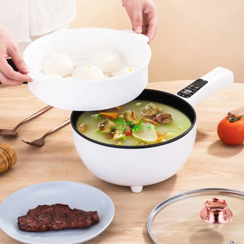 Multifunctionele Elektrische Koekenpan met Stoomfunctie – CookEase