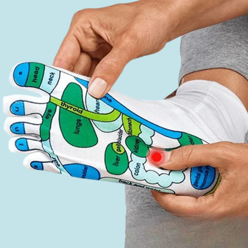 Akupressuur Sokken voor Ontspanning en Gezondheid – ReflexoSox