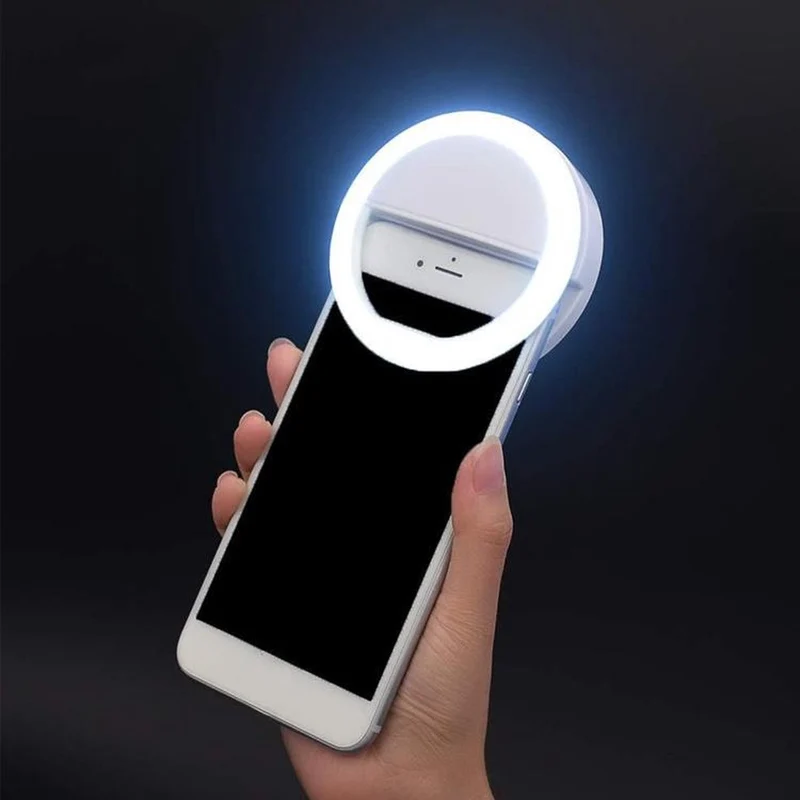 Draagbare Selfie-Ringlicht - GlowSnap