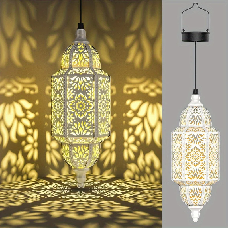 Marokkaanse Sfeerlantaarn - Vintage Elegantie voor Buitenplezier