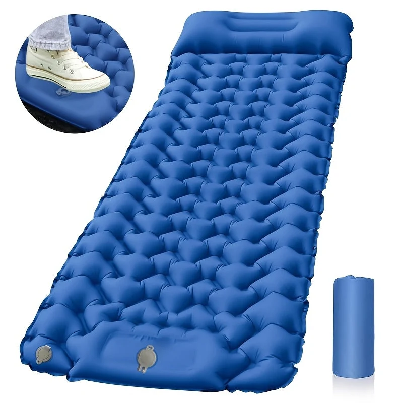 AirRest Opblaasbaar Campingmatras – Lichtgewicht, Comfortabel en Compact