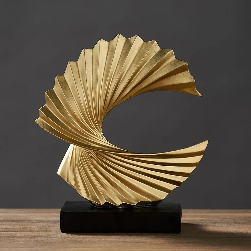 Stijlvolle Halve Maan Sculptuur – LunarGrace