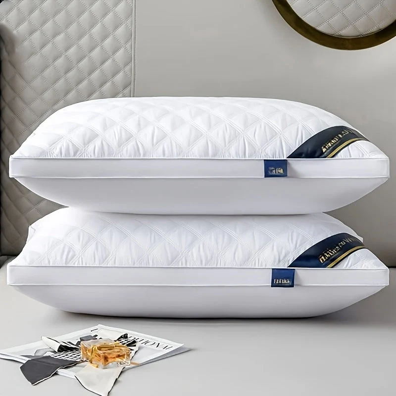 Slaapcomfort Set - 2 Hypoallergene 3D Kussens voor Hotelkwaliteit Slaap
