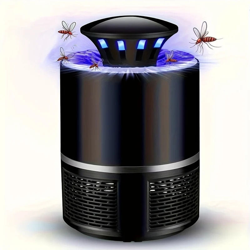 USB Stille Muggenlamp – Automatische Insectenvanger met Blauw Licht