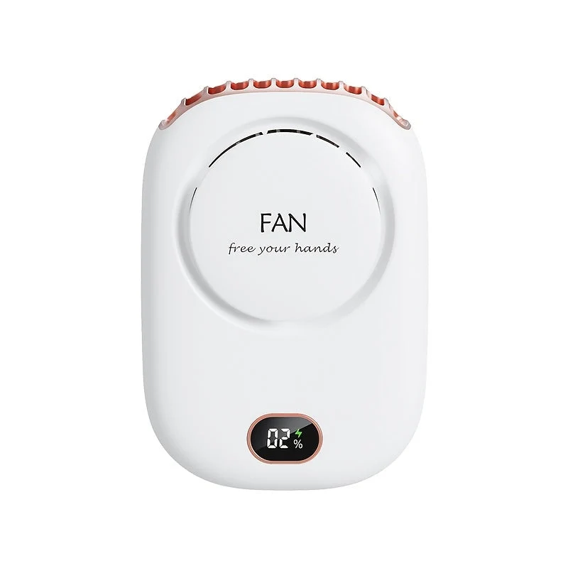 USB Oplaadbare Mini Nekventilator – Lichtgewicht met Verstelbare Snelheden