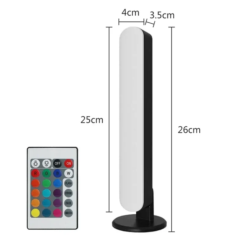 Slimme LED Symphony Light – RGB Muziek Ritme Lamp met App-Bediening voor Gaming & TV