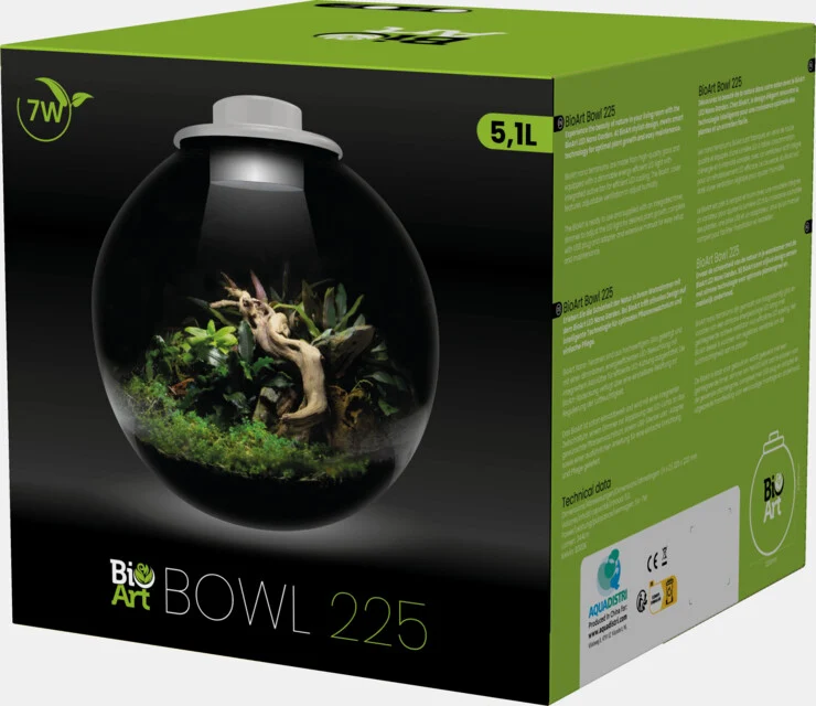 SF BIO ART BOWL 225 WIT OF ZWART